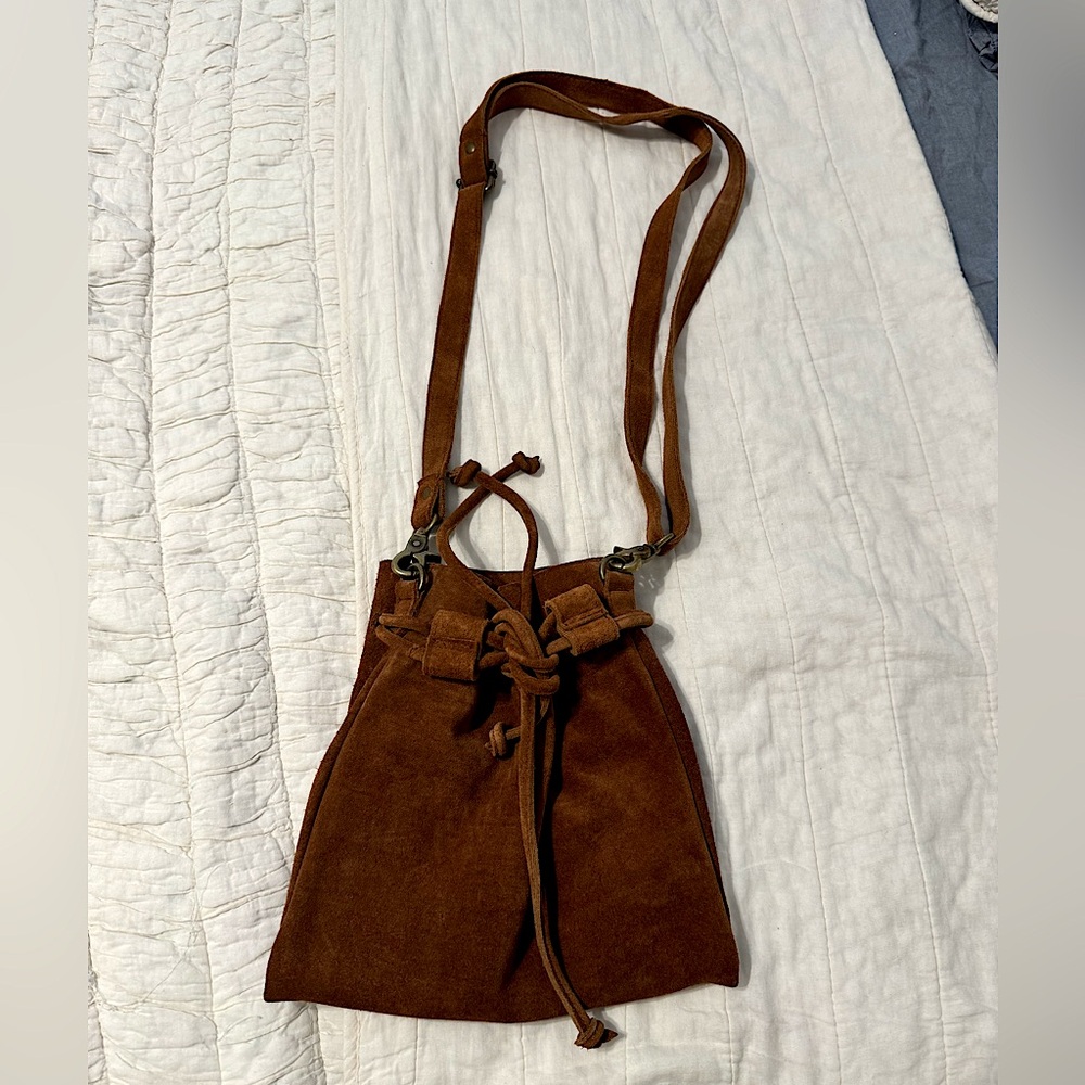 Free People Billie Suede Crossbody